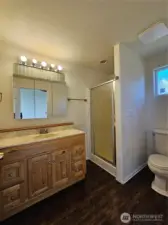 Primary Bathroom with Large Walk In Closet too!