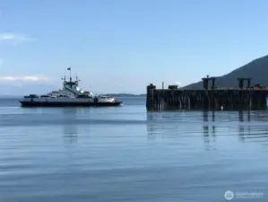 Whatcom Chief docking on Lummi side