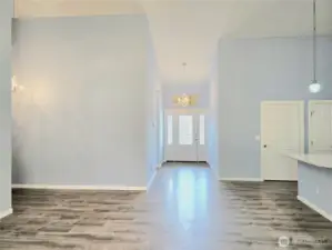 Looking towards front entrance
