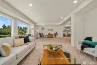 Large windows funnel in tons of natural light!