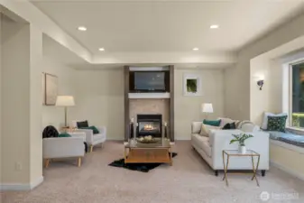 Cozy up to your fireplace during chilly PNW days!