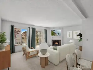 Step inside to a light-filled main level designed for comfort and functionality.