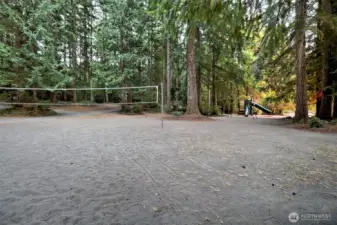 Community beach area.