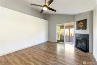 Family Room with Gas Fireplace