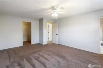 Primary with Large Walk-In Closet