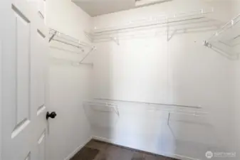 Primary Walk-In Closet