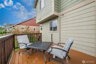 view of back deck