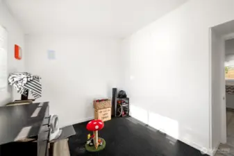 South facing bedroom.