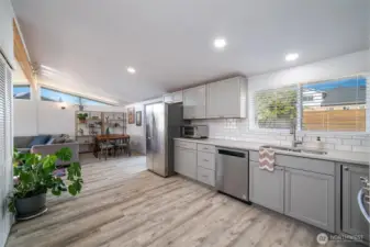 Open concept living ideal for entertaining.