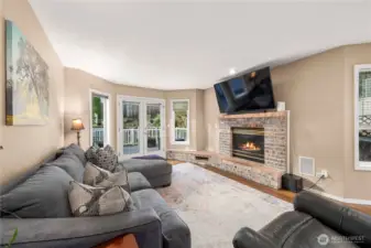 The cold winters here are warmed by a gas fireplace, what games, movies or tv shows will you be watching?