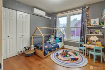 One of three additional bedrooms on the 2nd floor! *virtually staged