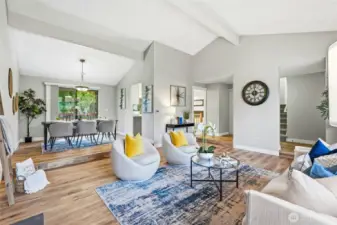 Ideal setting for both quiet nights and gatherings.