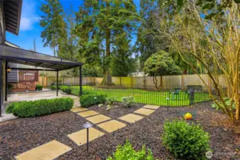 Private outdoor space to enjoy year-round.