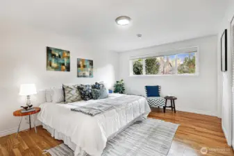 Retreat to your primary suite, plenty of space for king sized bed!