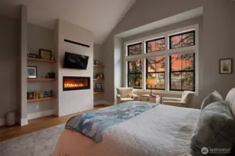 Imagine ending your day to these sunsets.