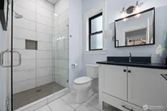 Equipped with its own private bathroom.