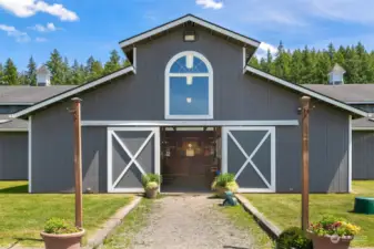 Main barn entrance