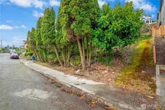 Lot from street