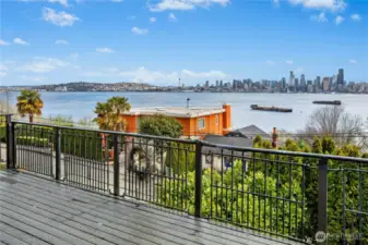 House sits high up for maximum views