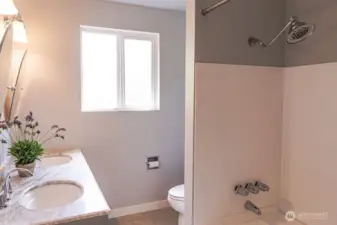 Main floor full bathroom