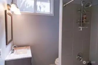 Full bathroom downstairs