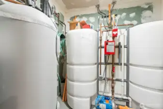 The fully self-contained sprinkler system ensures you'll sleep well knowing your and your family are well protected.