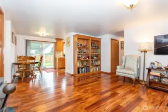 Bookcase in Living Room