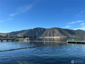 Swimming hole at the lake
