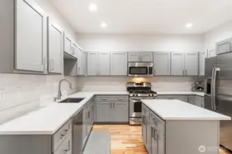 Your gourmet kitchen!