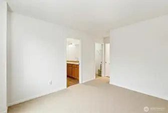 Primary suite with furniture removed