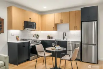 Photo from model home with similar layout