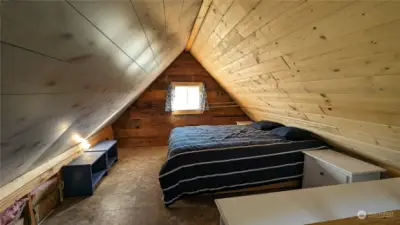 Upstairs bedroom looking South.