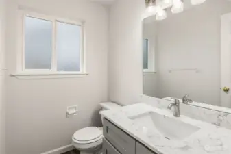 Remodeled Main Level Half-Bath