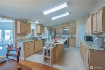 Ample storage