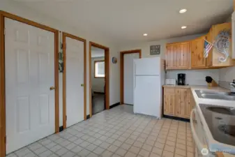 Pantry and utility closets