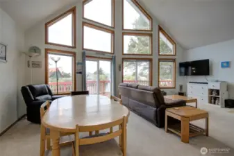 Tons of relaxing spaces