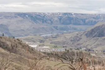 Views from top portion of property