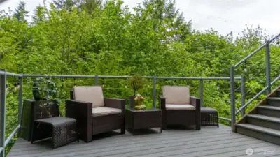 Here is a close up of the deck area