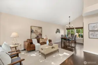 This space is open, bright, and airy.
