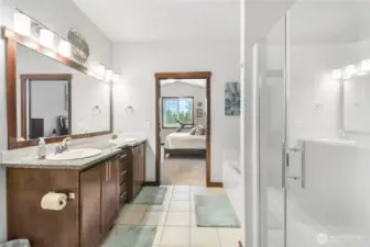 Primary Bath entry to Primary Bedroom