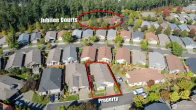 House with courts