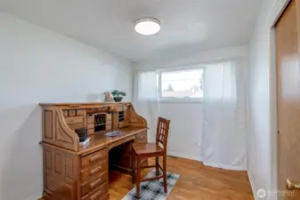 One of the 3 bedrooms.