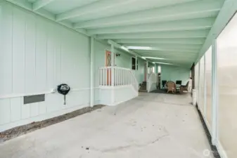 Covered carport