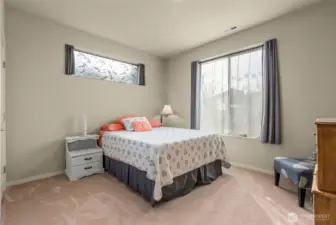 Main floor guest bedroom!