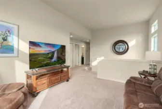 Upper floor loft area