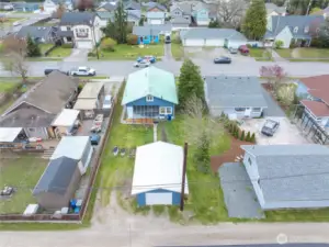 View of plot from rear.