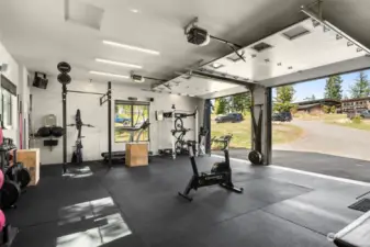 Home gym equipment is negotiable, with exception of the treadmill.
