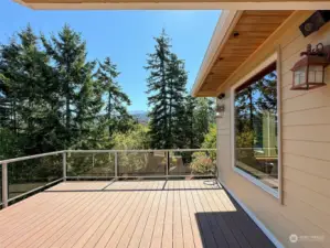 Balcony Deck off Kitchen