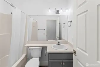 hallway bathroom