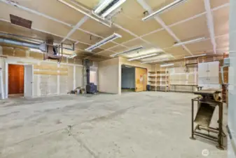Built in workbench and excellent storage.
